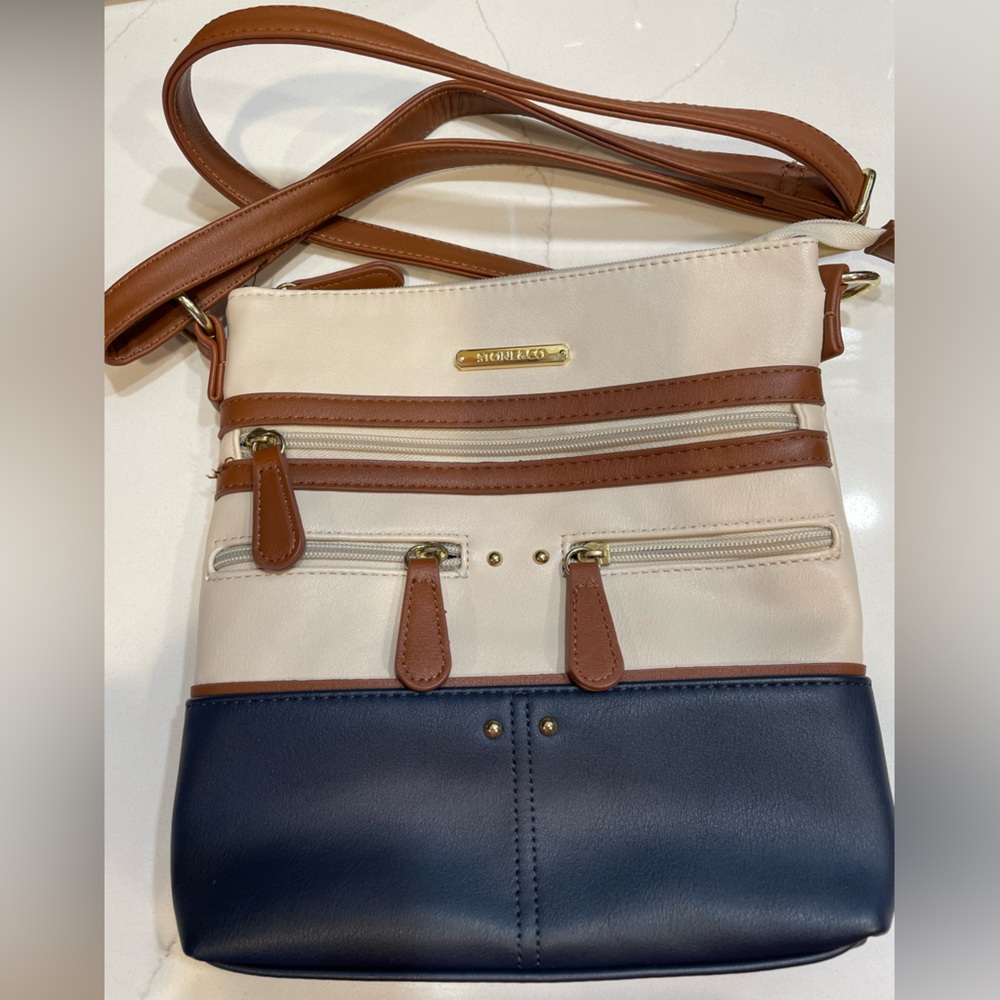 Stone & Co Leather Cross-Body Purse